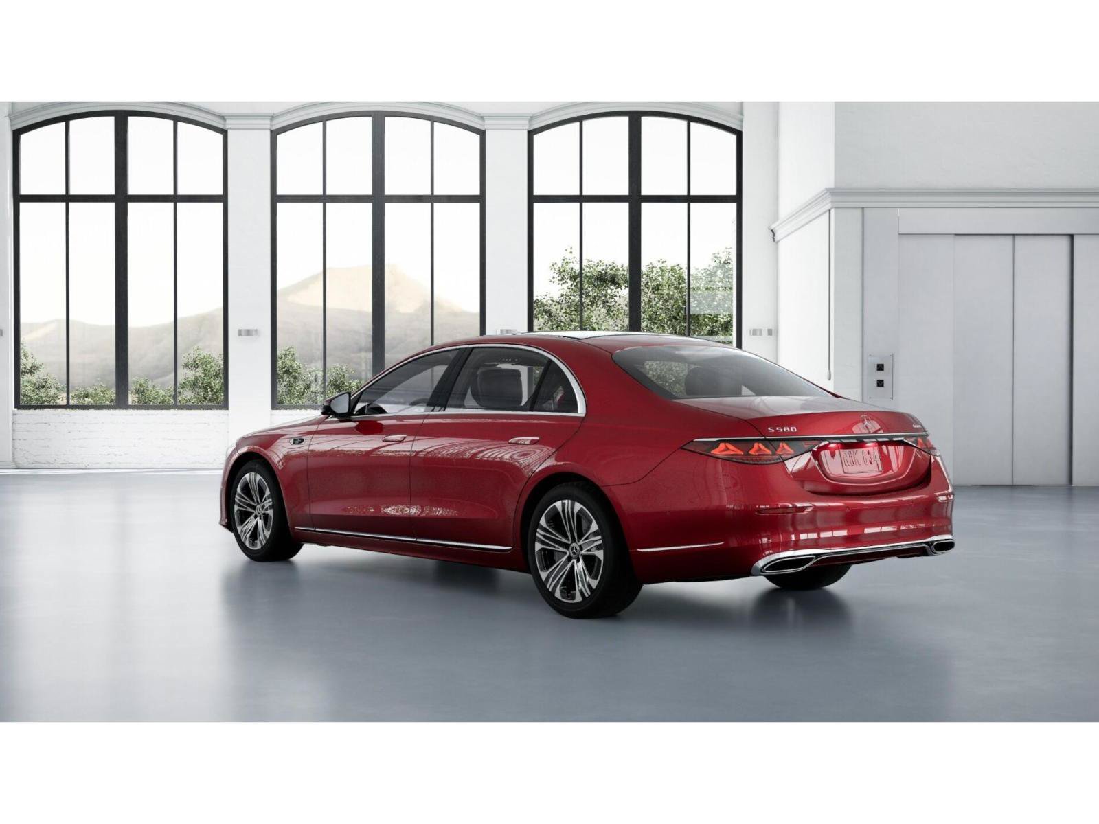 New 2027 MANUFAKTUR Patagonia Red Metallic Mercedes-Benz S 580 image 33
