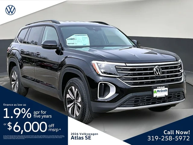 2026 Volkswagen Atlas 2.0T SE