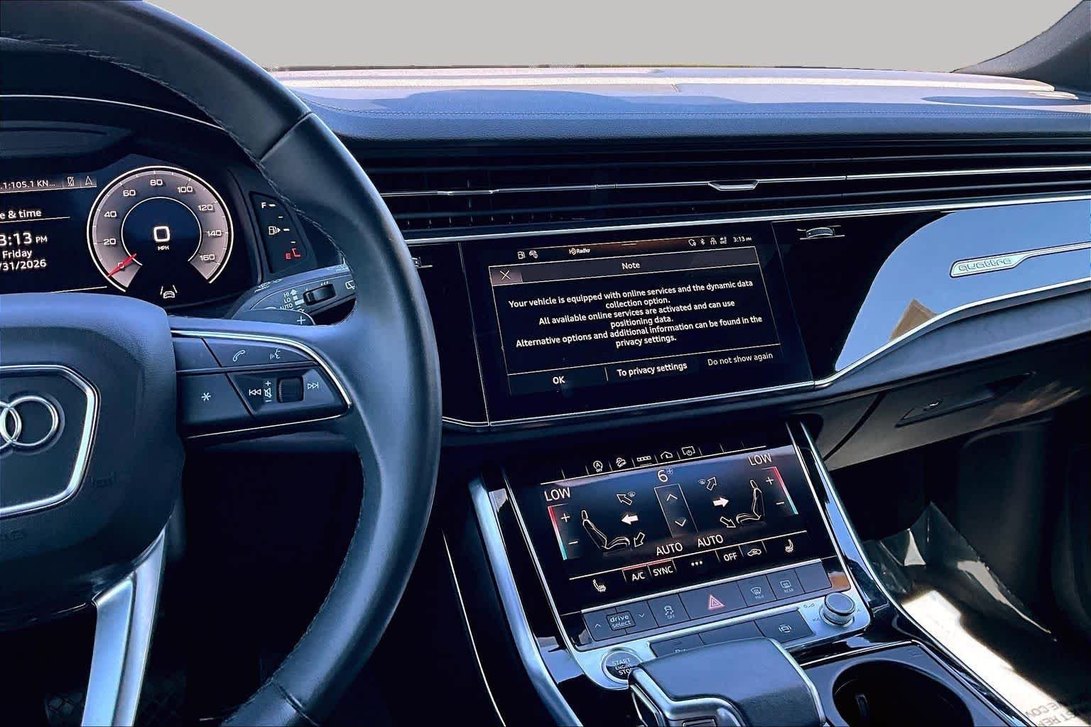 Used 2023 Glacier White Metallic Audi Premium image 6