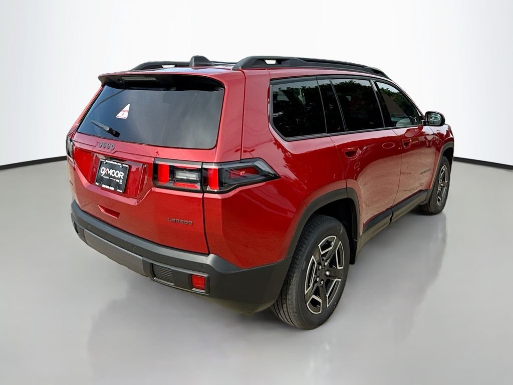 New 2026 Red Hot Pearl-Coat Exterior Paint Jeep Laredo image 4