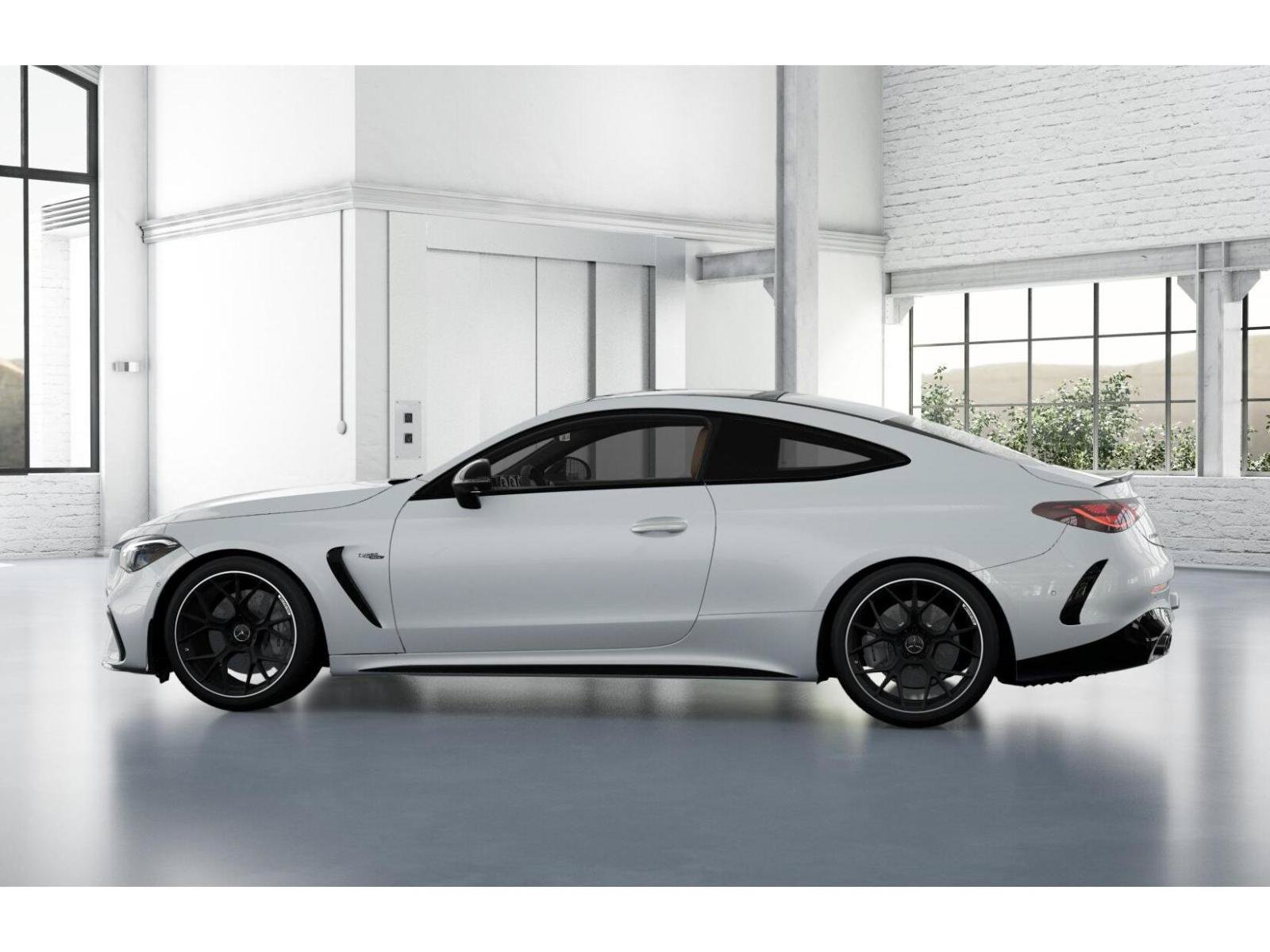 New 2026 MANUFAKTUR Moonlight White Metallic Mercedes-Benz AMG® CLE 53 4MATIC+ Coupe image 45