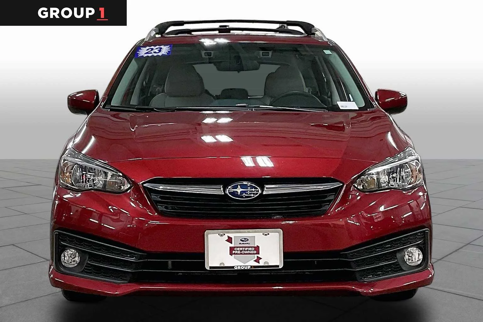 Certified Used 2023 Crimson Red Pearl Subaru Premium image 4