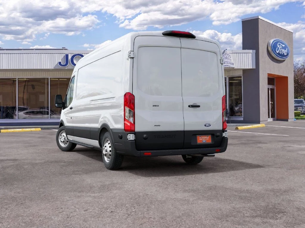 New 2027 Oxford White Ford Cargo Van image 4