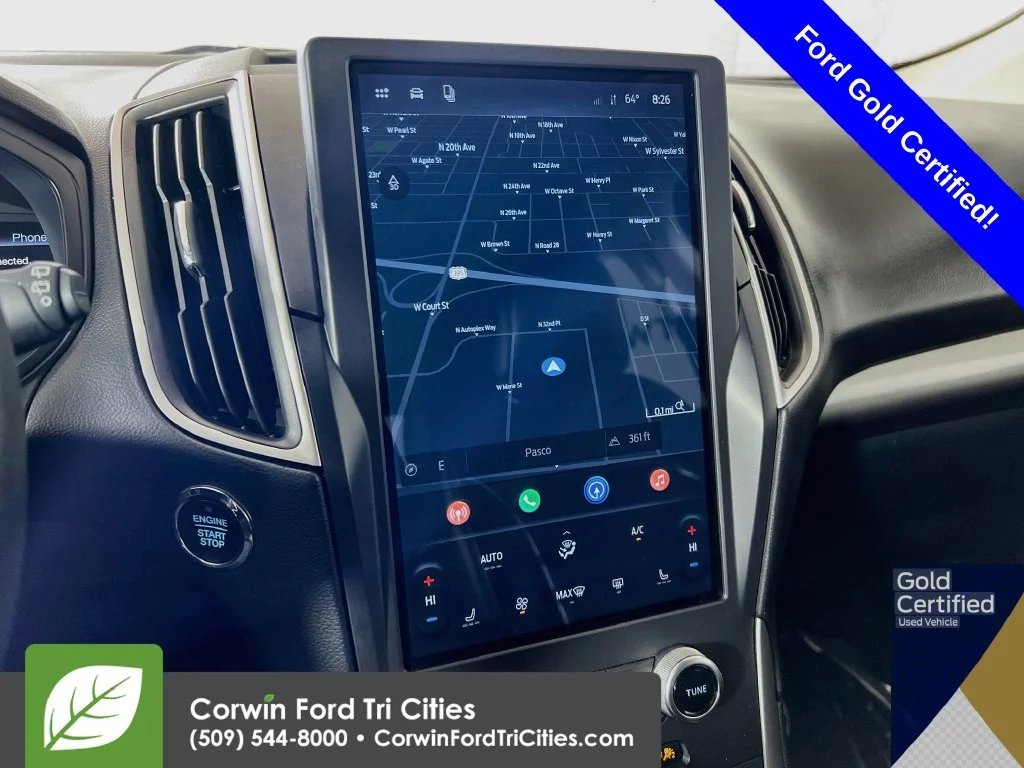 Certified Used 2024 Black Metallic Ford SEL image 19