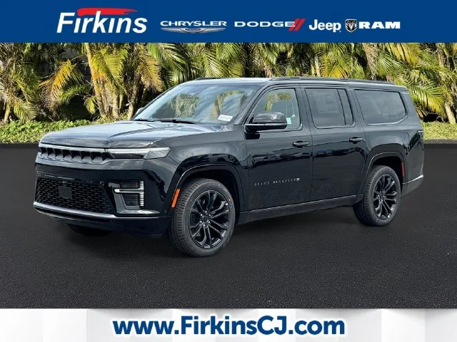 New 2026 High Gloss Black Exterior Paint Jeep Summit Reserve image 1