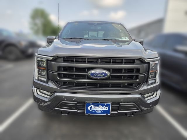Certified Used 2022 Carbonized Gray Metallic Ford Lariat image 2
