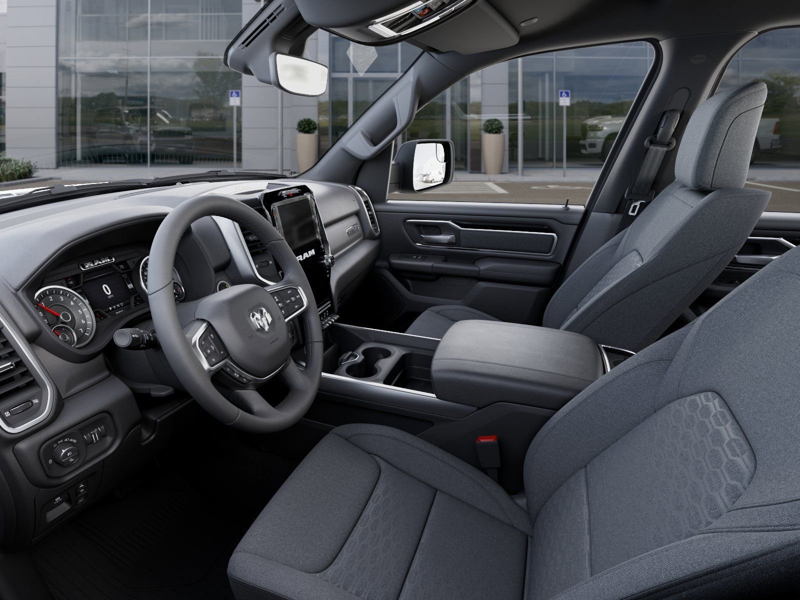 New 2026 Diamond Black Crystal Pearl-Coat Exterior Paint RAM Big Horn/Lone Star image 22