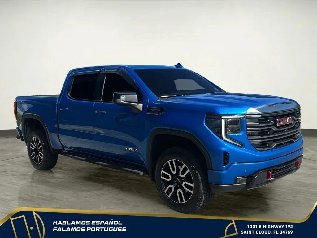Certified Used 2023 Dynamic Blue Metallic GMC AT4 image 8