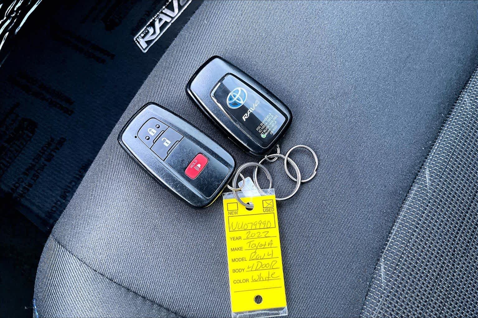 Used 2022 Blizzard Pearl Toyota Hybrid SE image 14