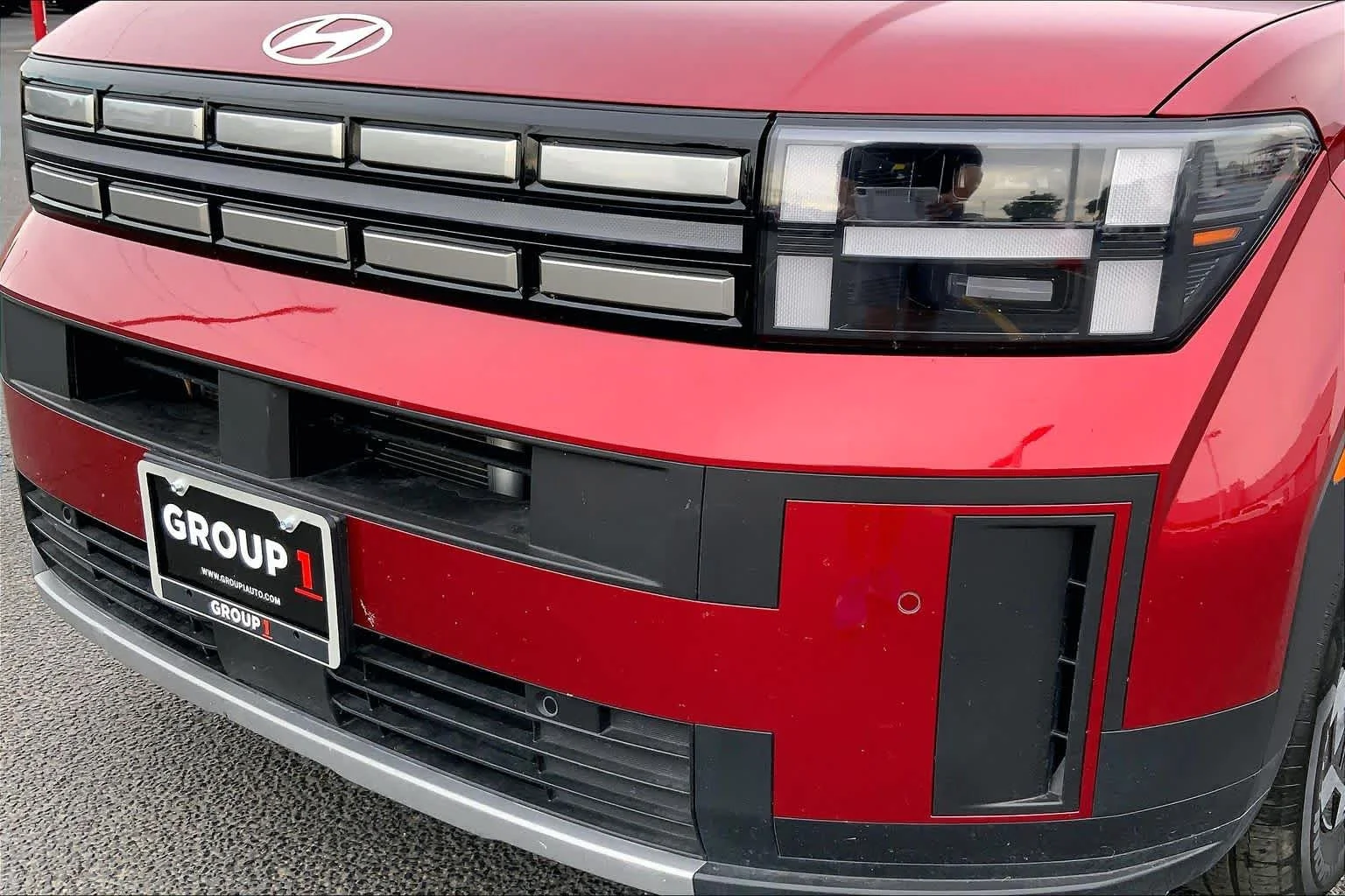 Used 2025 Ultimate Red Hyundai SEL image 30