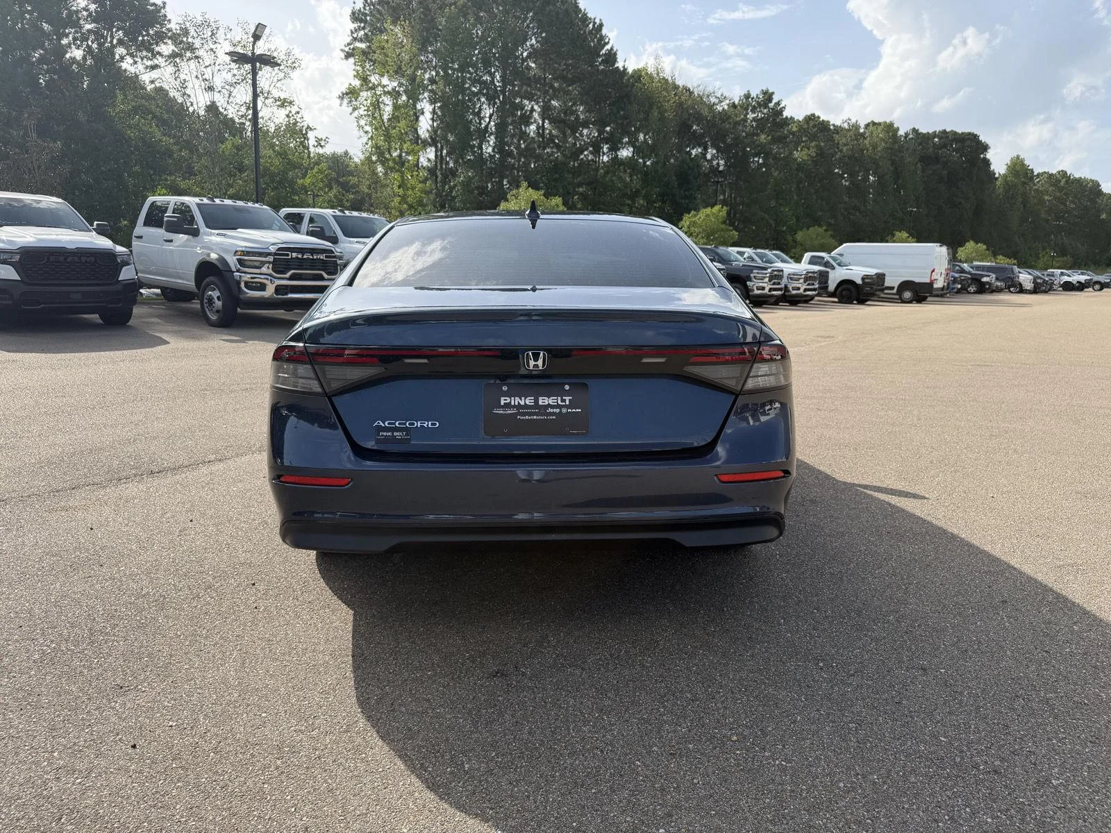 Used 2024 Canyon River Blue Metallic Honda EX image 5