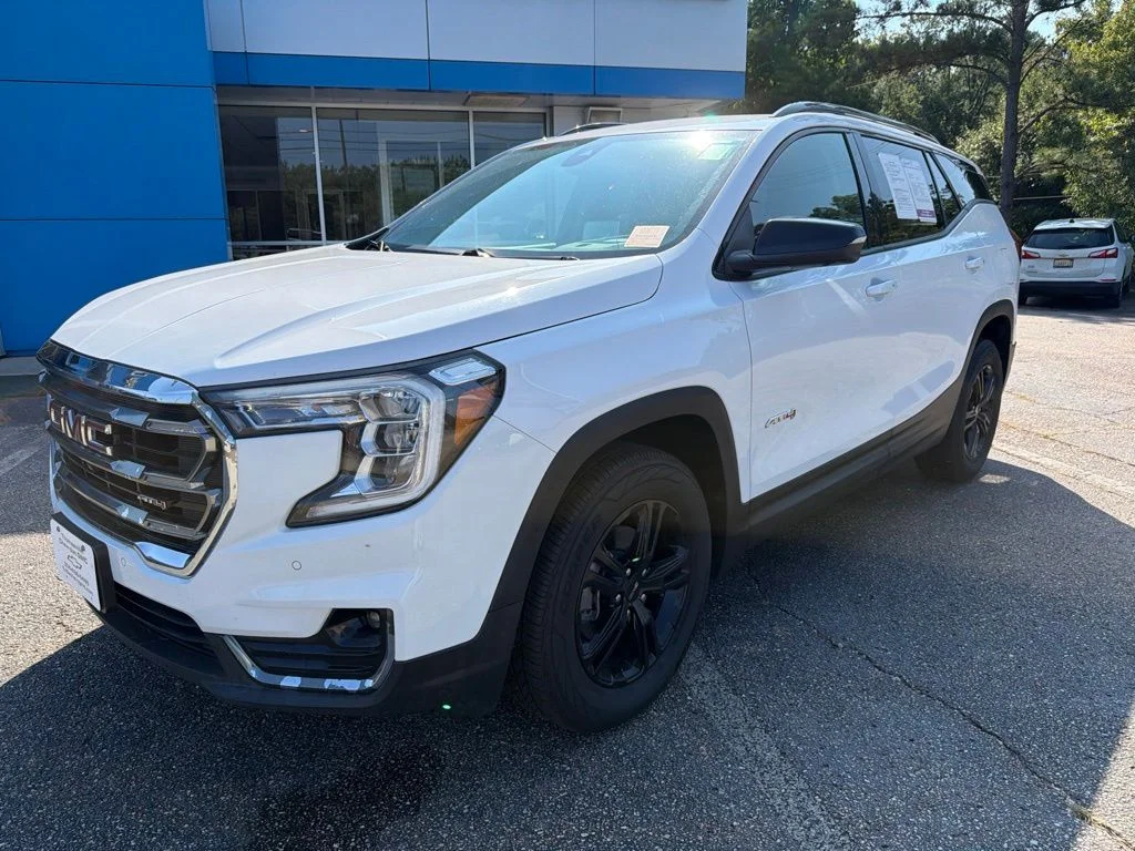 Used 2024 Summit White GMC AT4 image 1