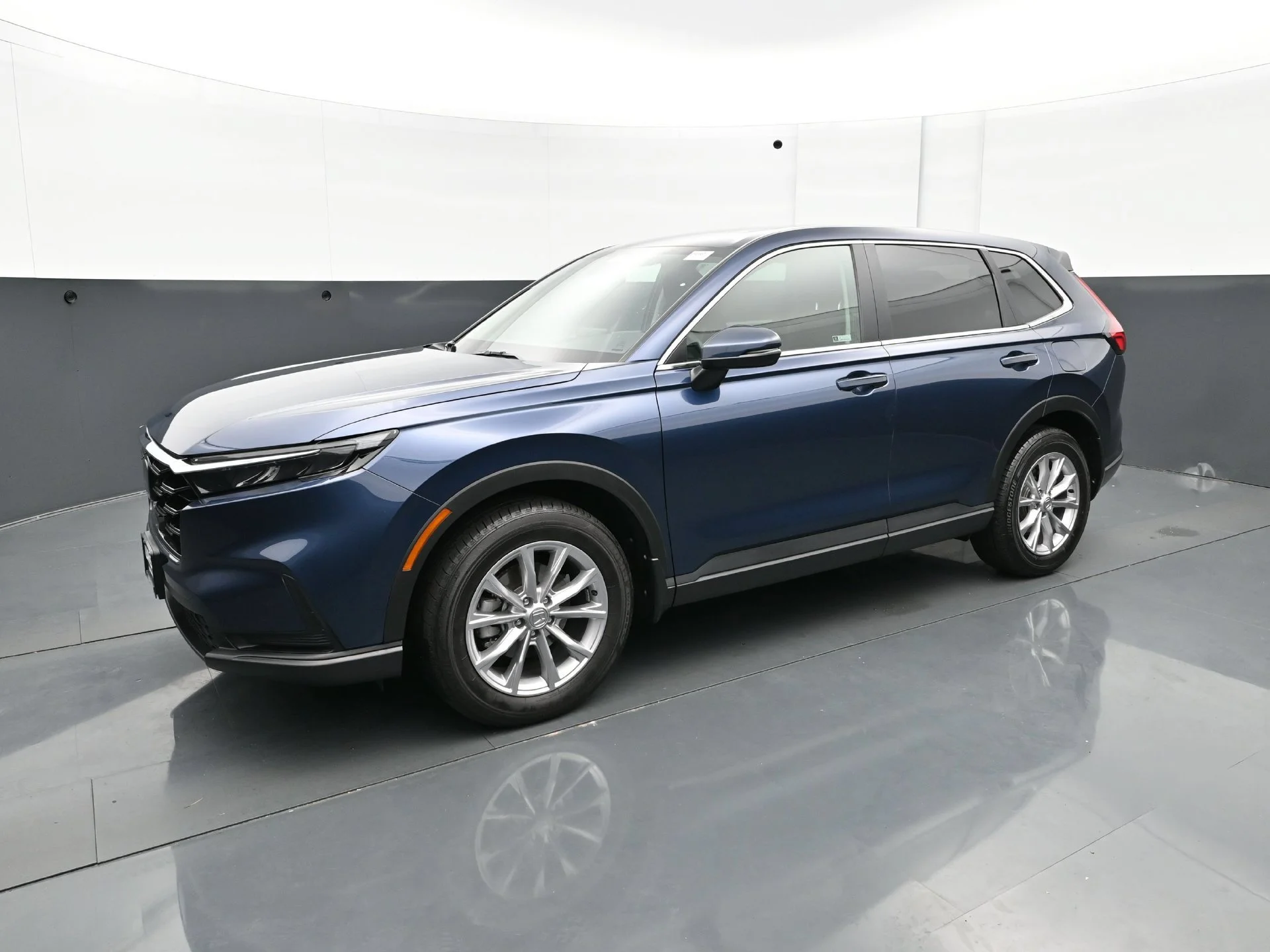 Used 2024 Blue Honda 5D WAGON EX AWD image 2