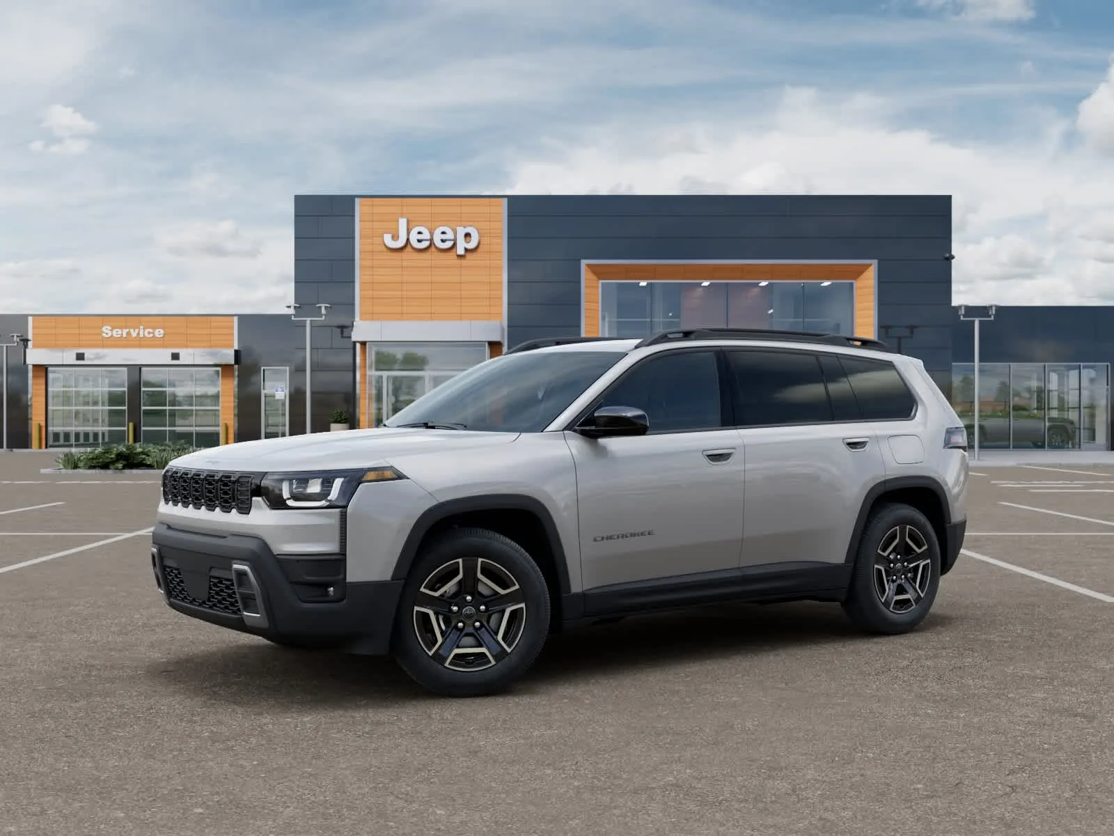 New 2026 Silver Zynith Clearcoat Jeep Laredo image 2