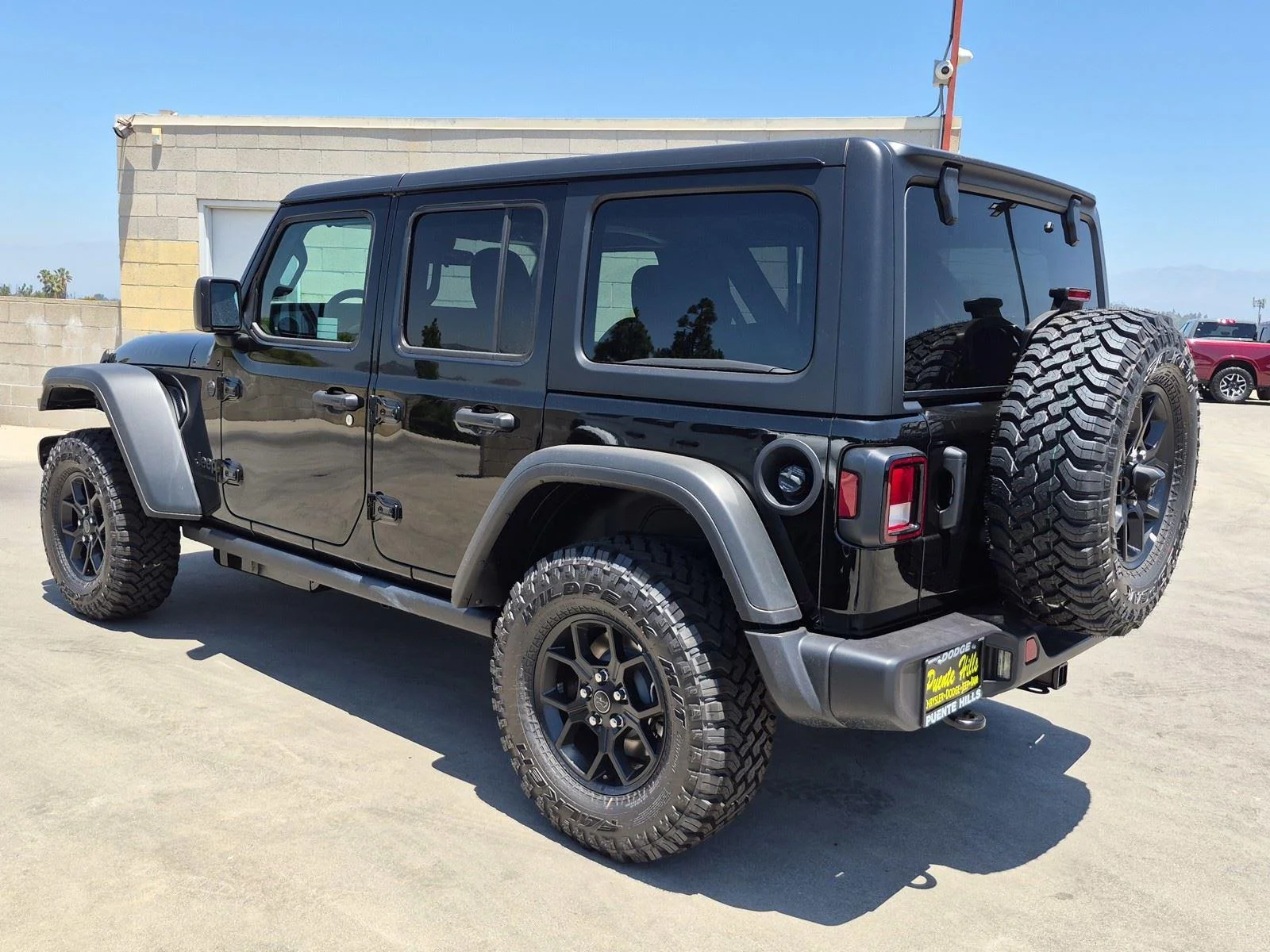 New 2026 Black Clear-Coat Exterior Paint Jeep Willys image 4