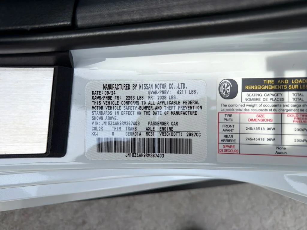 Used 2024 White Nissan Sport image 28