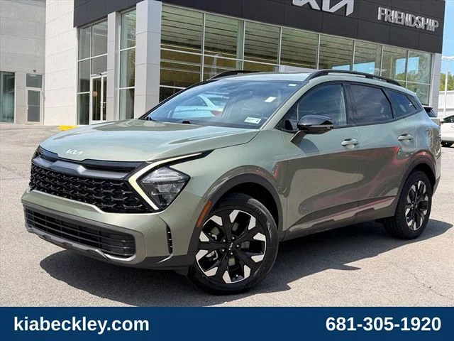 Used 2023 Green Kia X-Line image 2