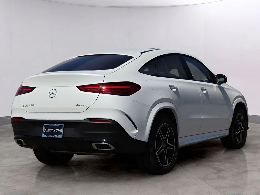New 2026 MANUFAKTUR Moonlight White Metallic Mercedes-Benz GLE 450 image 7