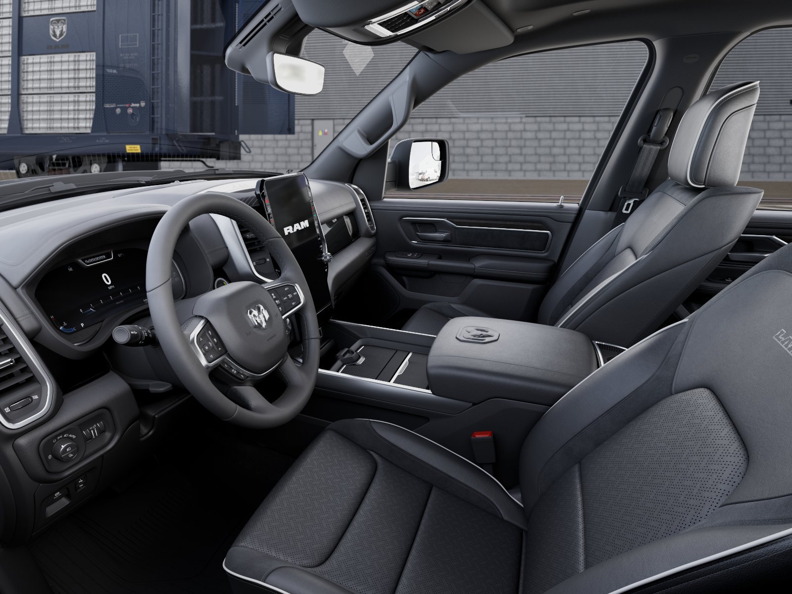 New 2026 Diamond Black Crystal Pearl-Coat Exterior Paint RAM LARAMIE image 22