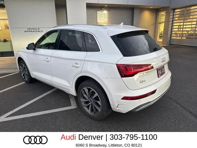 Used 2021 White Audi 45 Premium Plus image 2