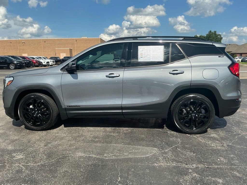 Used 2019 SATIN STEEL METALLIC GMC SLT image 10