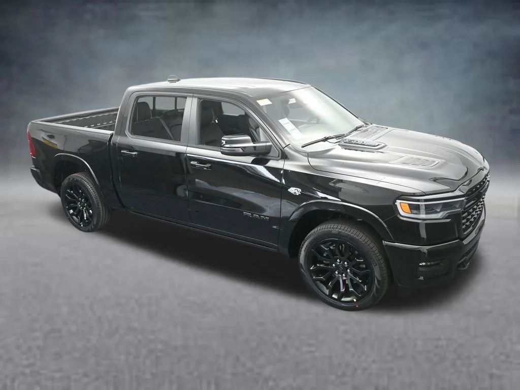 New 2026 Diamond Black Crystal Pearlcoat RAM Limited image 52