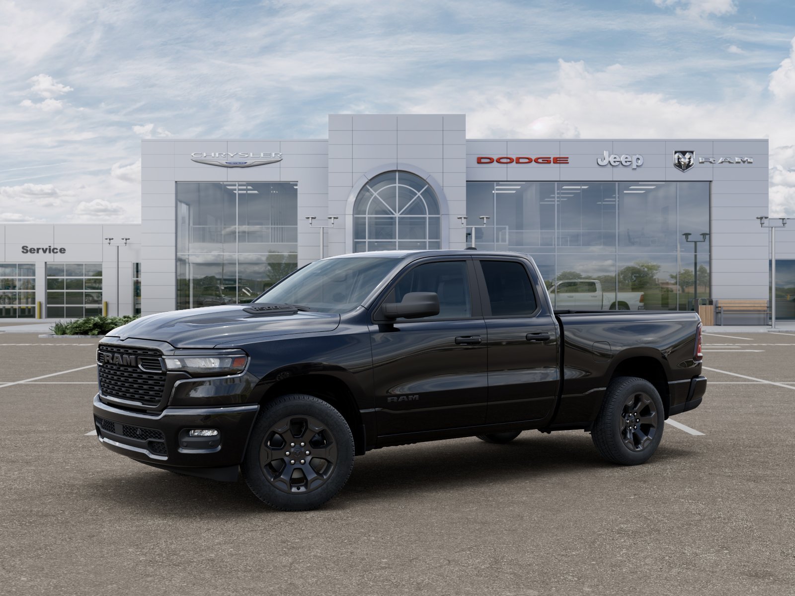 New 2026 Diamond Black Crystal Pearl-Coat Exterior Paint RAM Express image 41