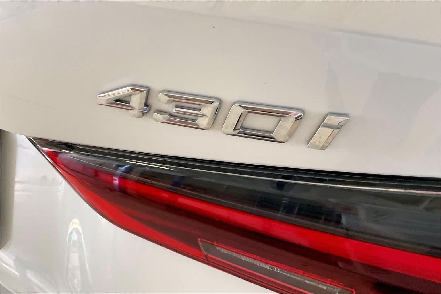 Used 2024 WHITE BMW 430i image 9