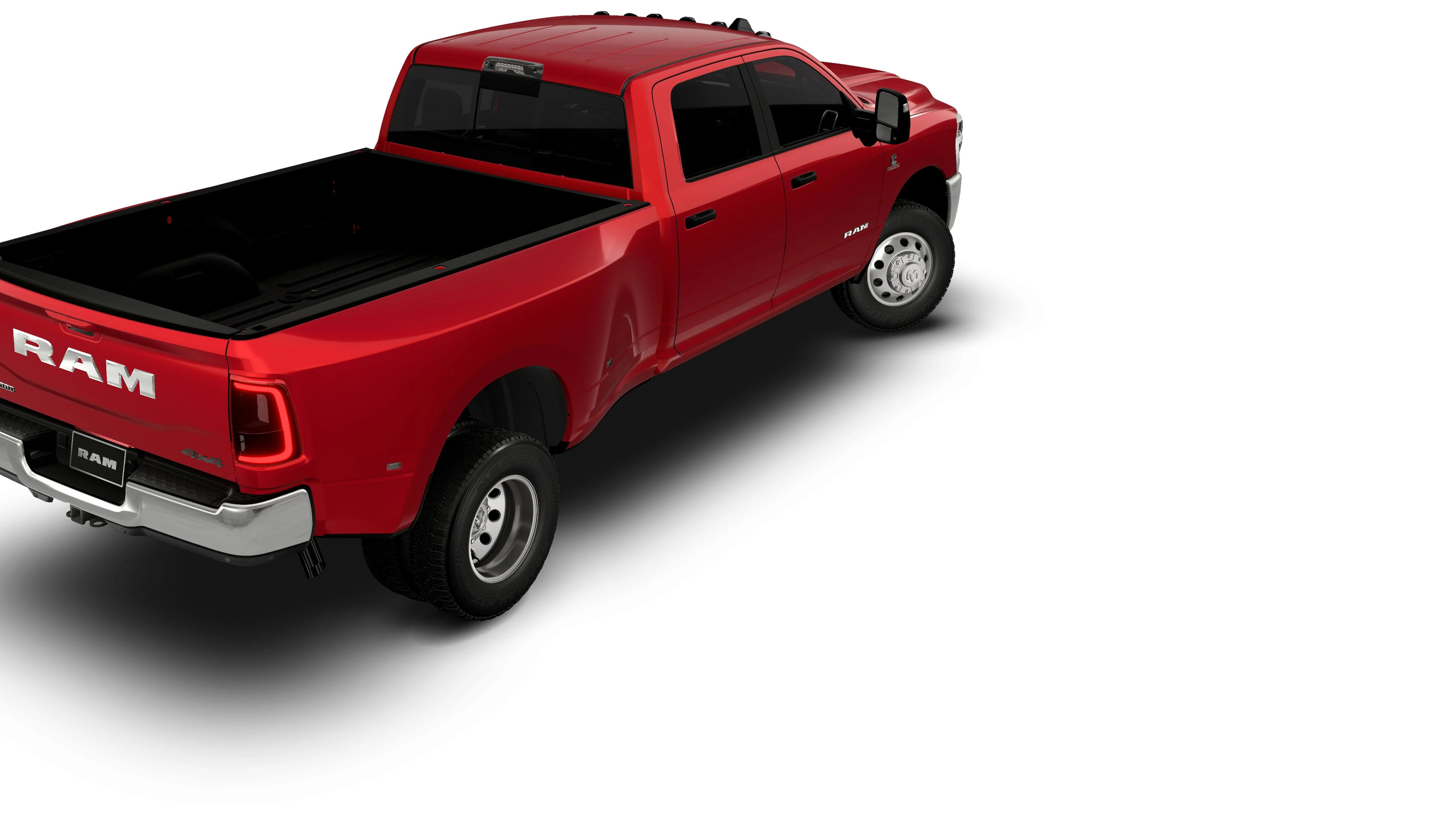 New 2026 Molten Red Pearl-Coat Exterior Paint RAM Big Horn image 28