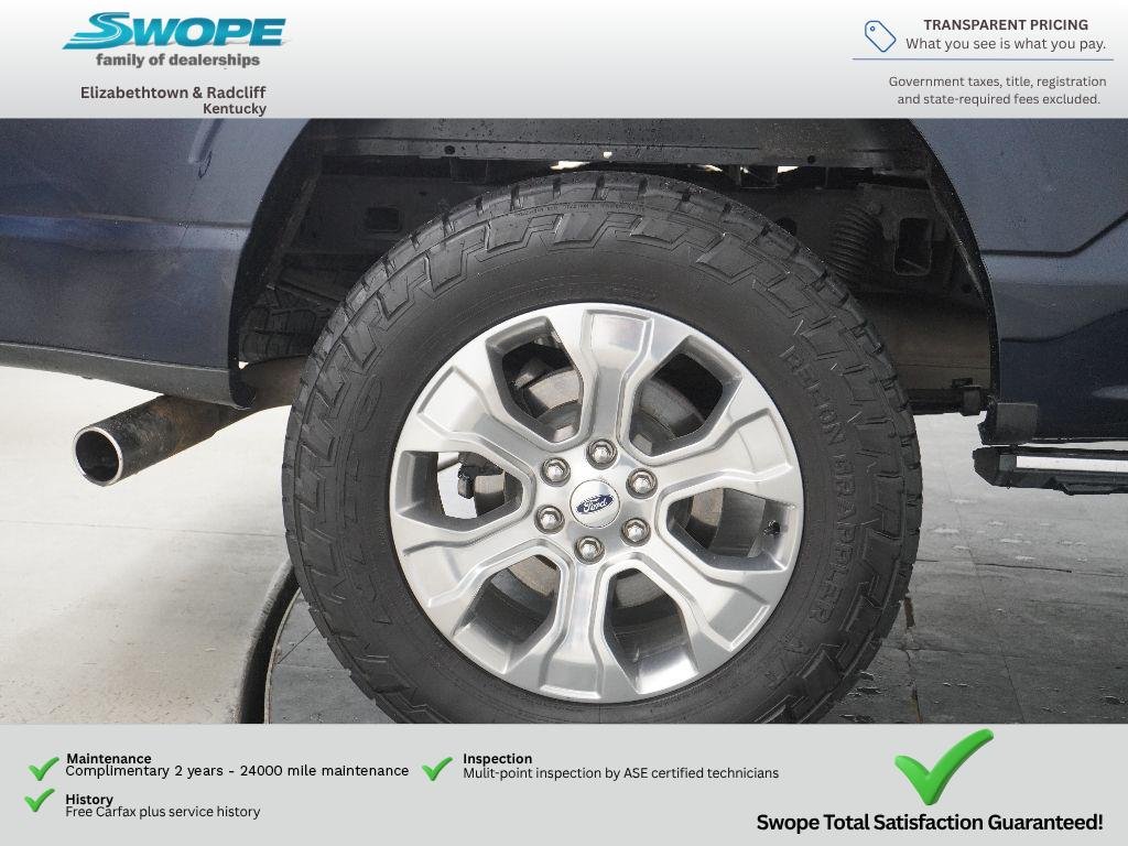 Used 2023 Antimatter Blue Metallic Ford Platinum image 32