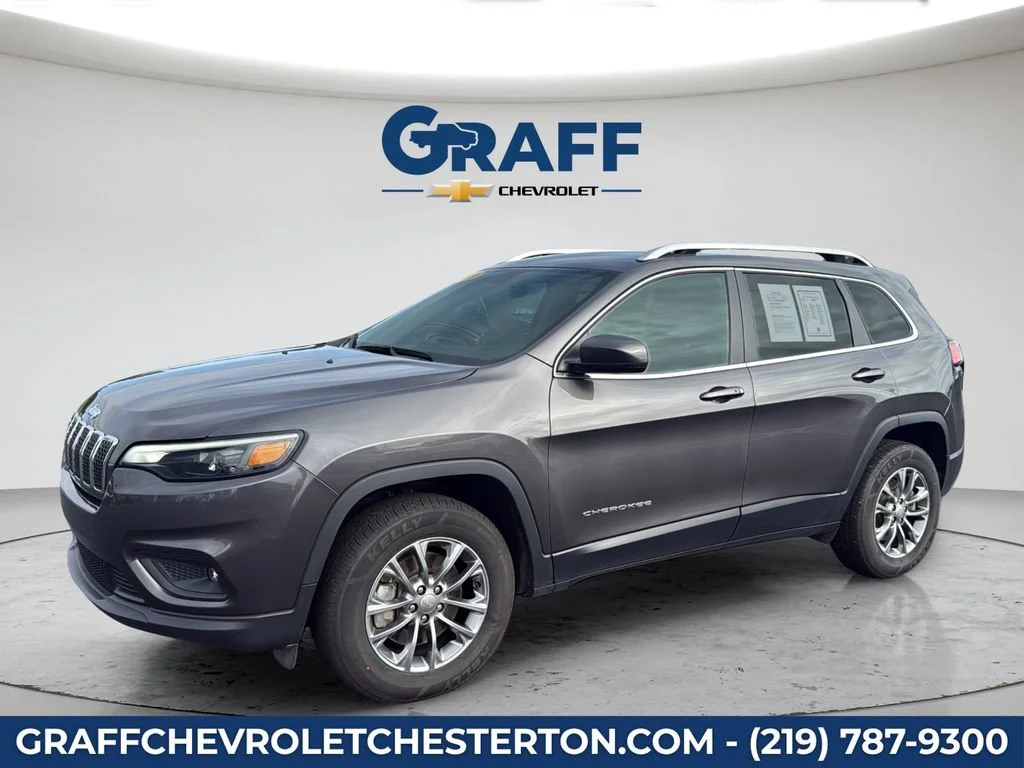 Used 2019 Jeep Cherokee Latitude Plus with VIN 1C4PJMLX1KD385852 for sale in Burns Harbor, IN