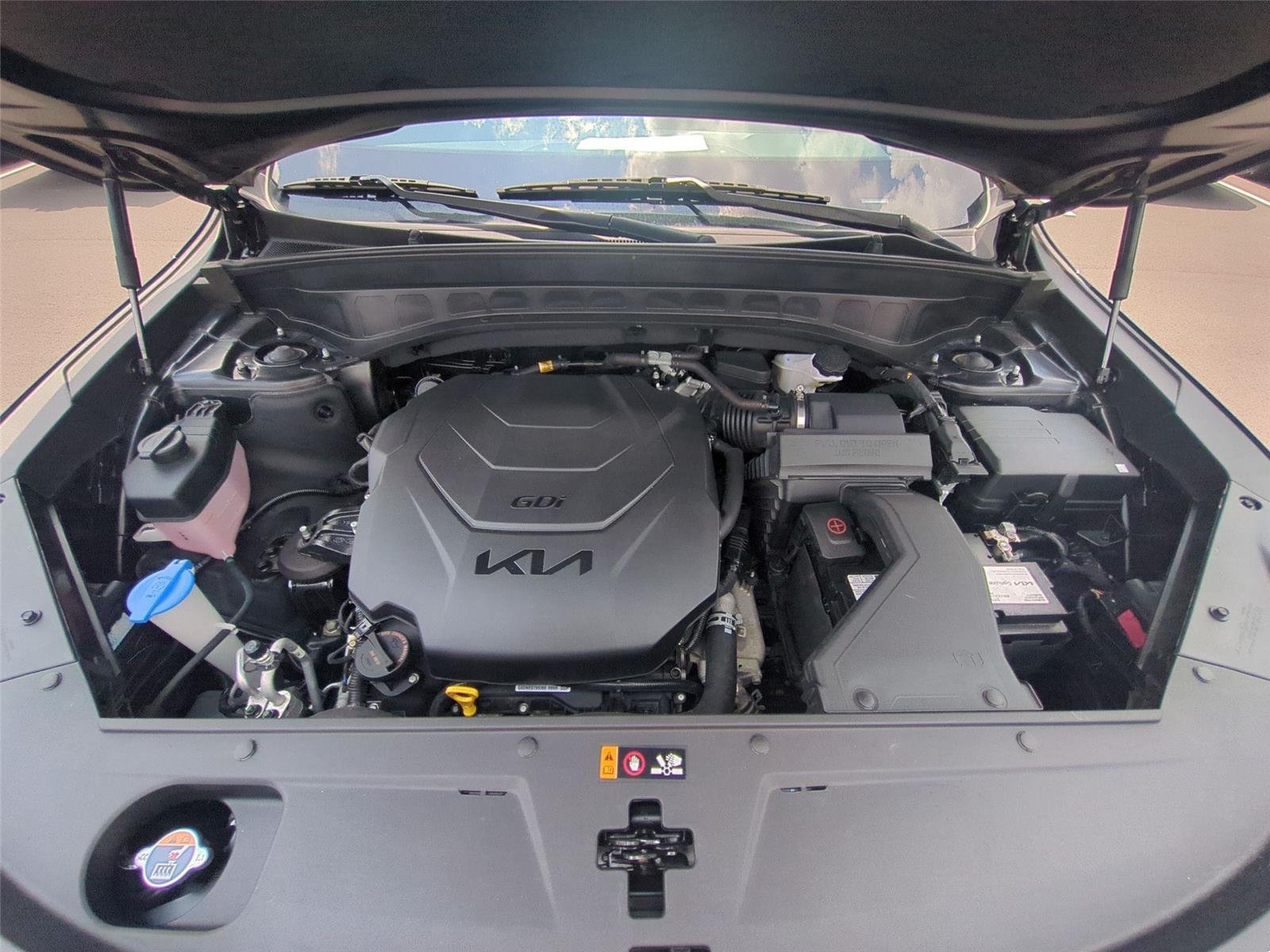Used 2025 Ebony Black Kia S image 56