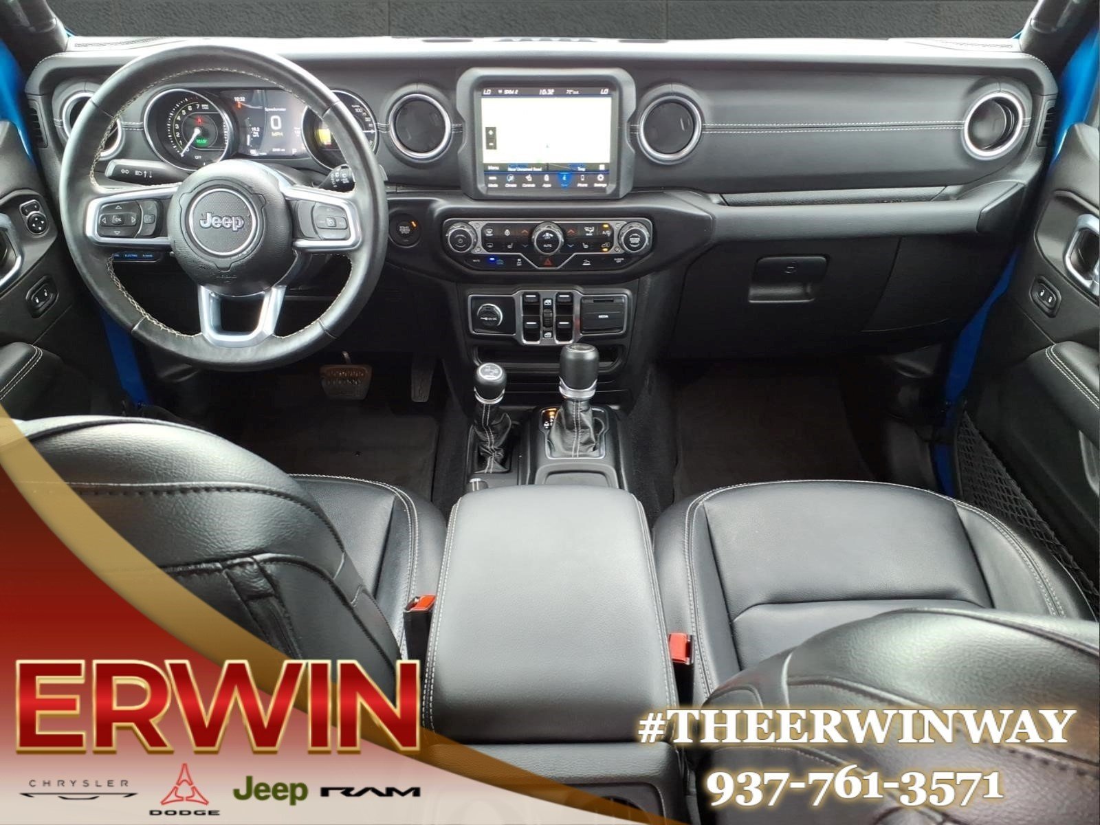 Certified Used 2023 Blue Jeep Sahara 4xe image 24