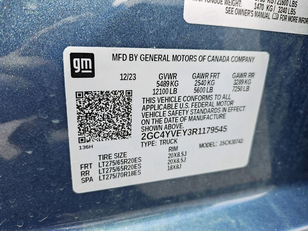 Used 2024 Blue Chevrolet High Country image 26