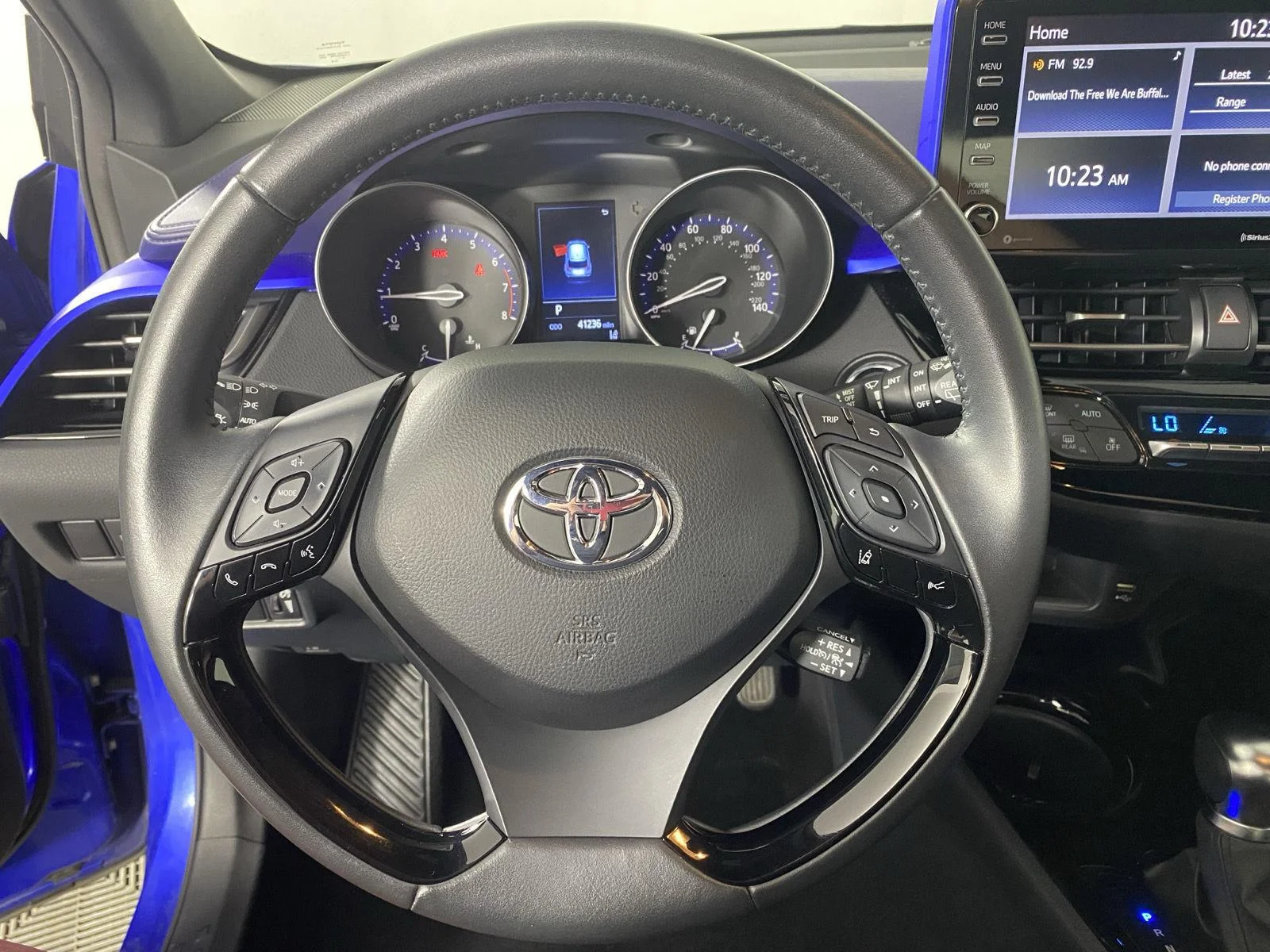 Used 2021 Blue Eclipse Metallic Toyota XLE image 13