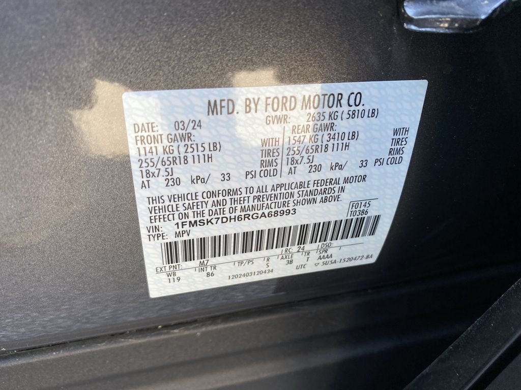 Used 2024 Gray Ford XLT image 44