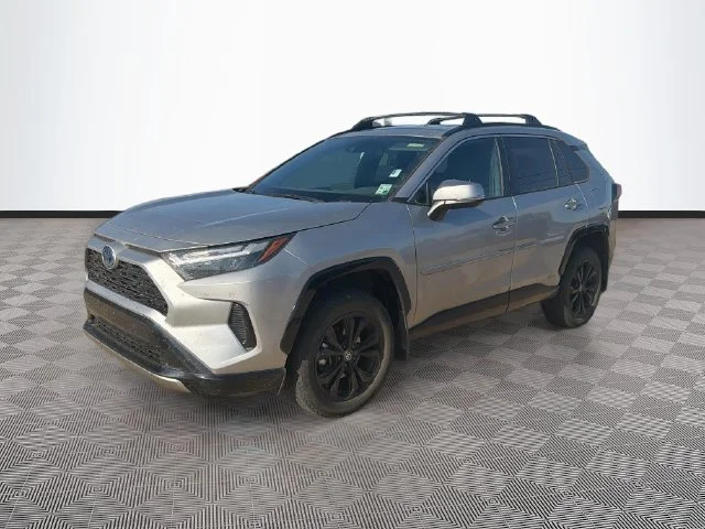 Used 2023 Silver Toyota SE image 3