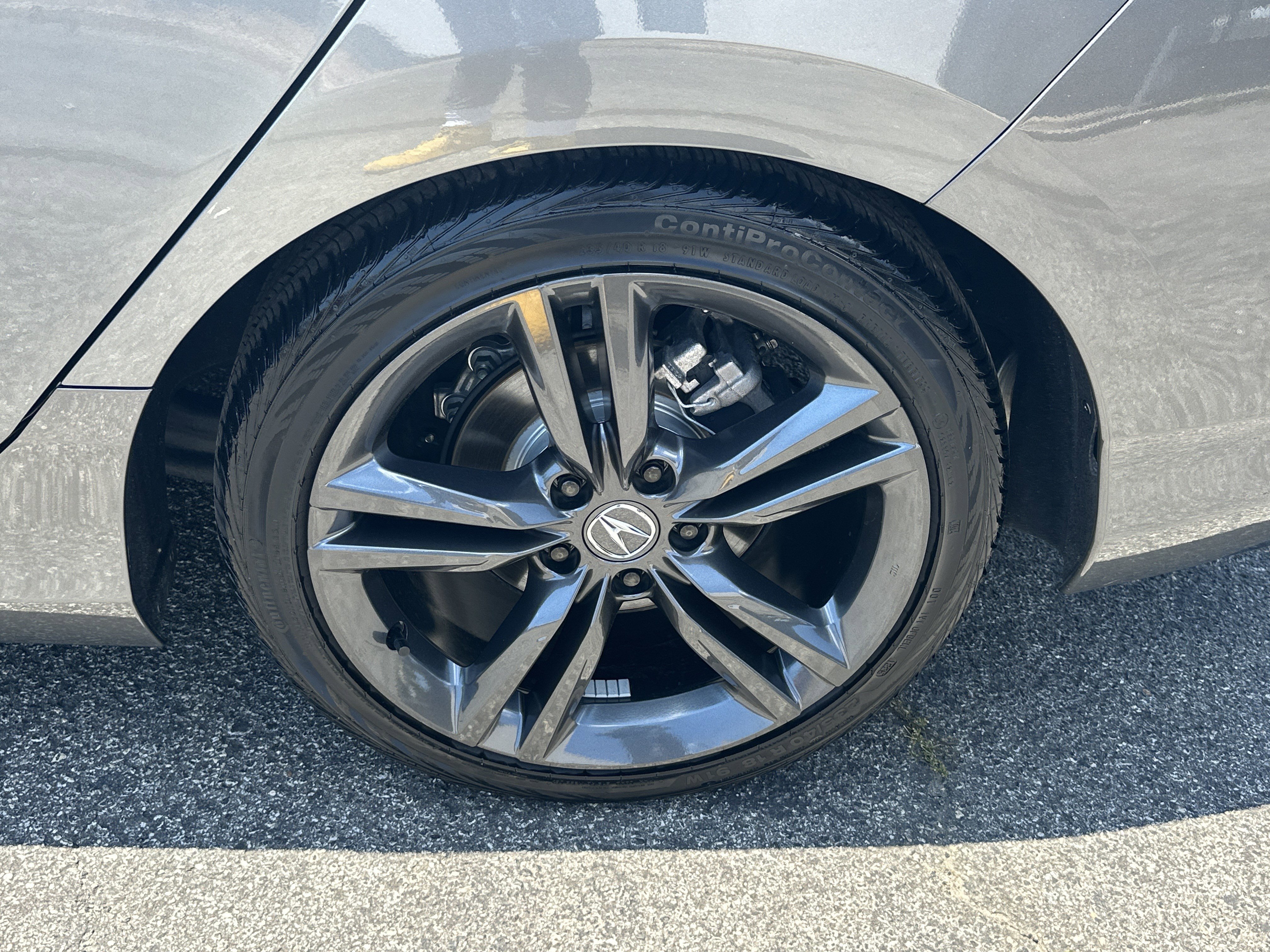 Used 2025 Liquid Carbon Metallic Acura w/A-Spec Package image 24