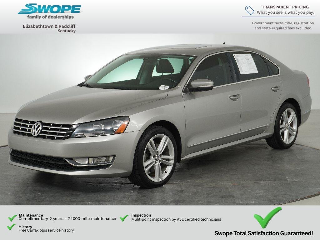 Used 2014 Platinum Gray Metallic Volkswagen TDI SEL Premium image 8