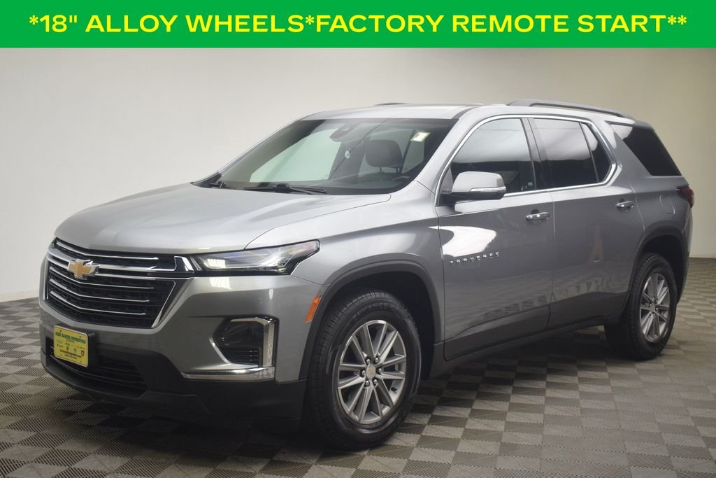 Used 2023 Sterling Gray Metallic Chevrolet LT Leather image 3