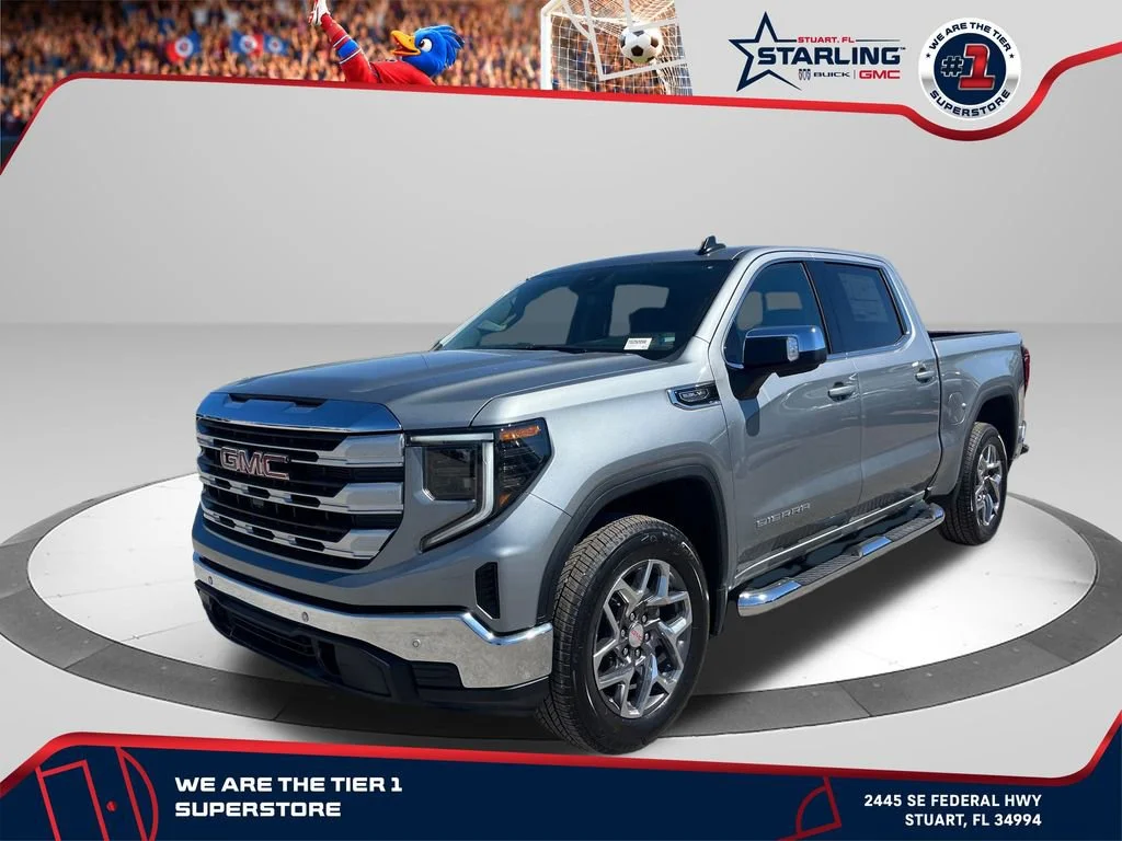New 2026 Sterling Metallic GMC SLE image 1