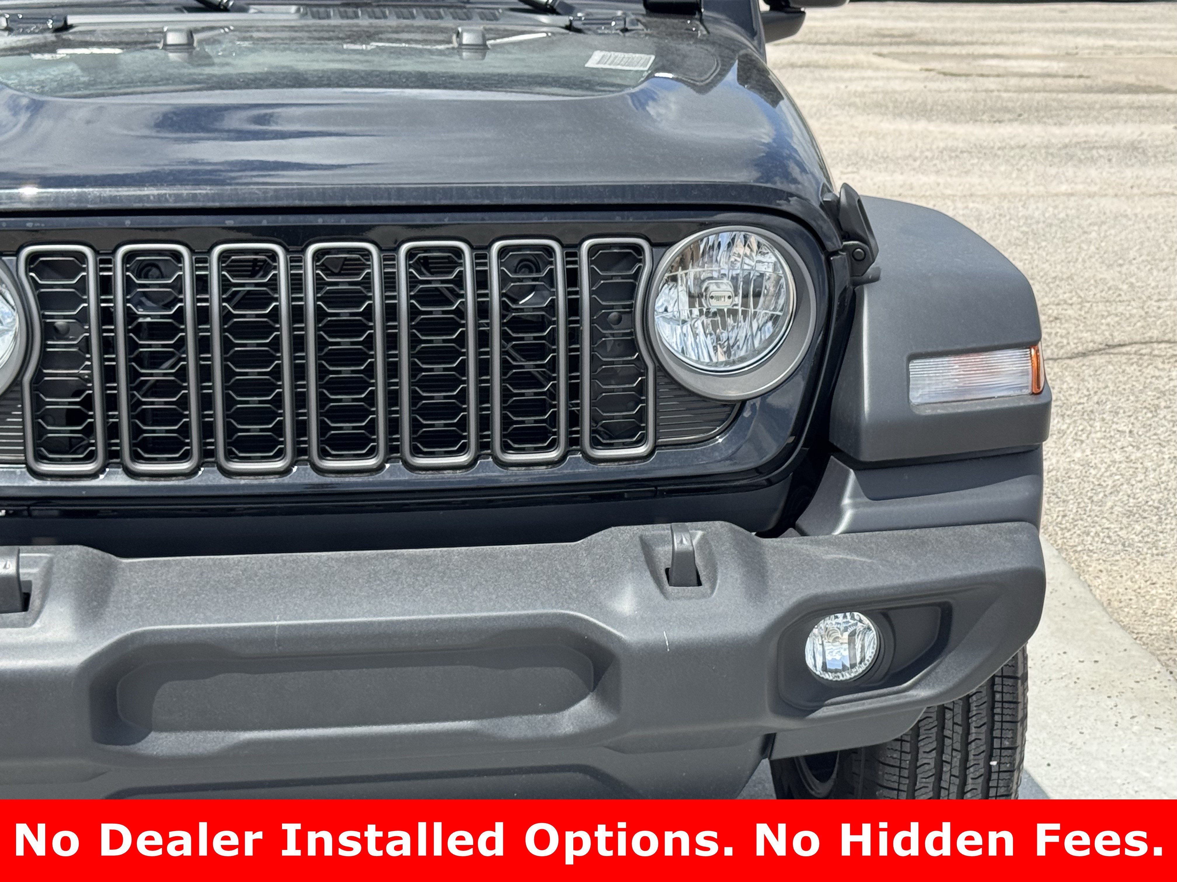 New 2026 Black Clear-Coat Exterior Paint Jeep Sport image 4