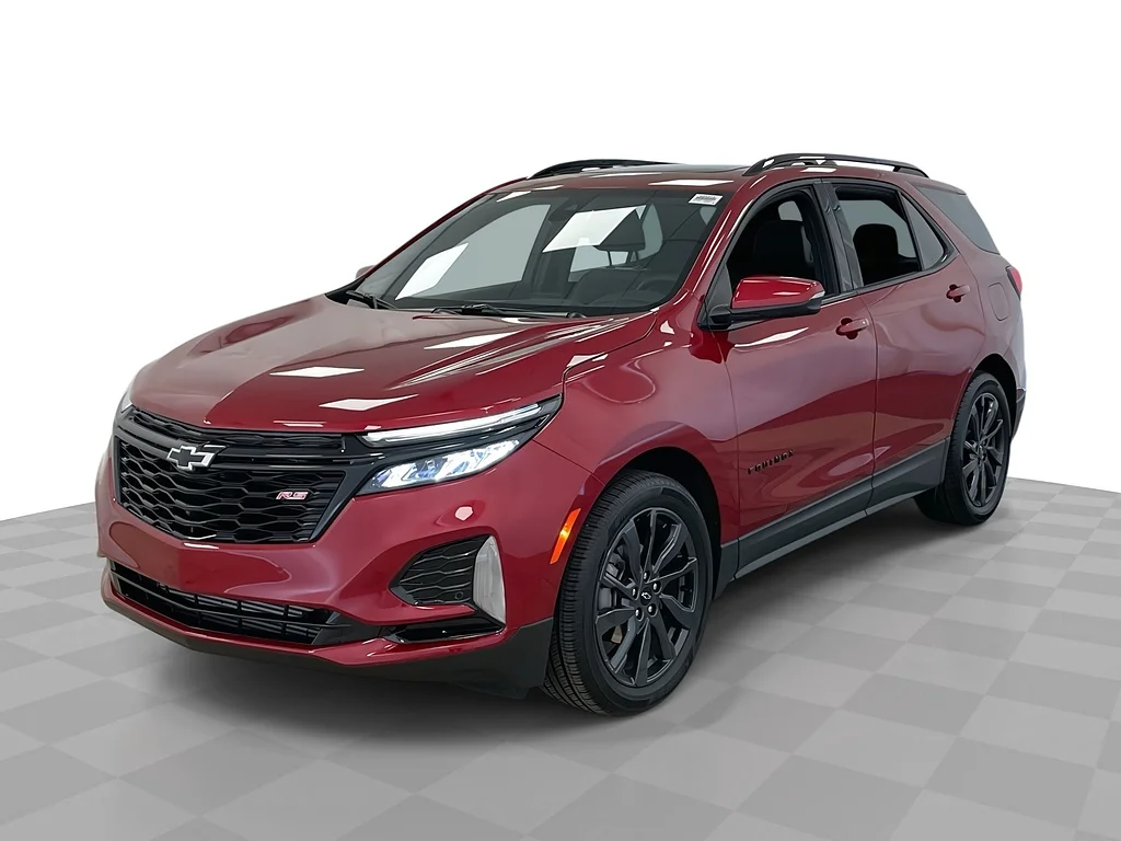 Used 2024 Radiant Red Tintcoat Chevrolet RS image 1