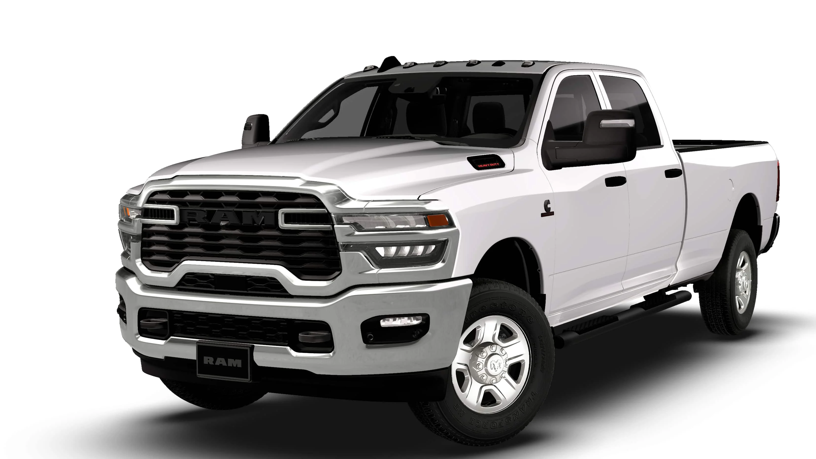 New 2026 Bright White Clear-Coat Exterior Paint RAM TRADESMAN image 13
