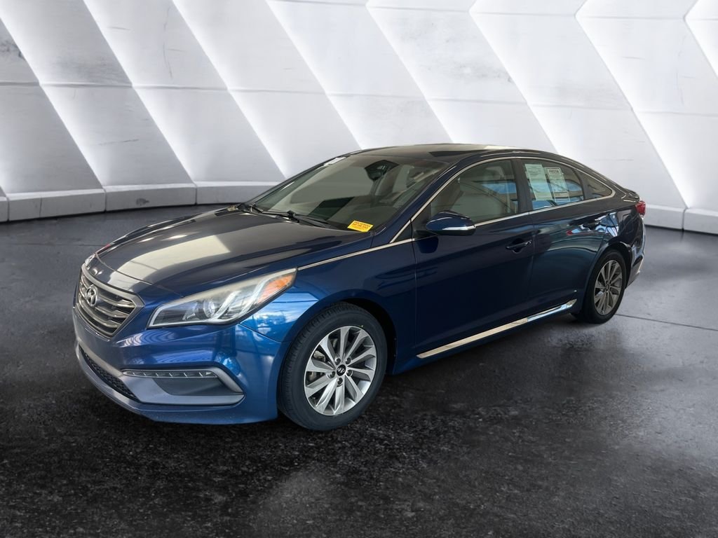 Used 2017 Blue Hyundai Sport image 3