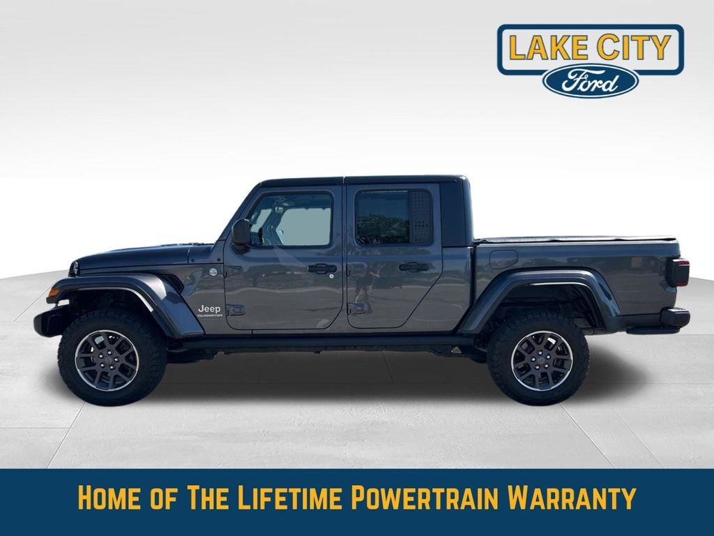 Used 2021 Jeep Gladiator Overland with VIN 1C6HJTFG0ML623099 for sale in Lake City, Minnesota