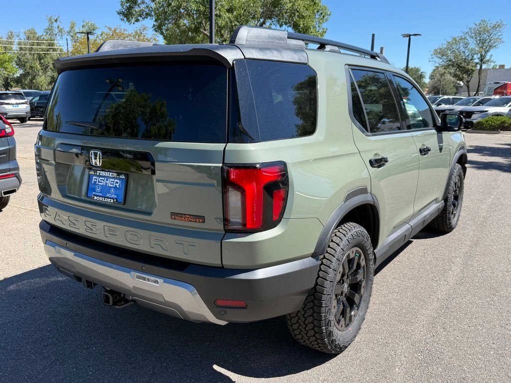 New 2026 Ash Green Metallic Honda TrailSport Elite image 5