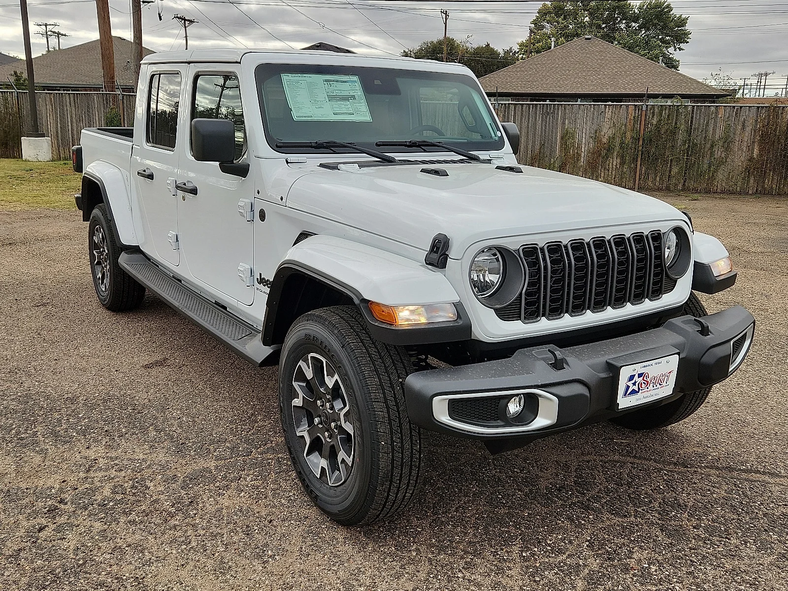 New 2025 White Jeep SPORT S 4X4 image 6