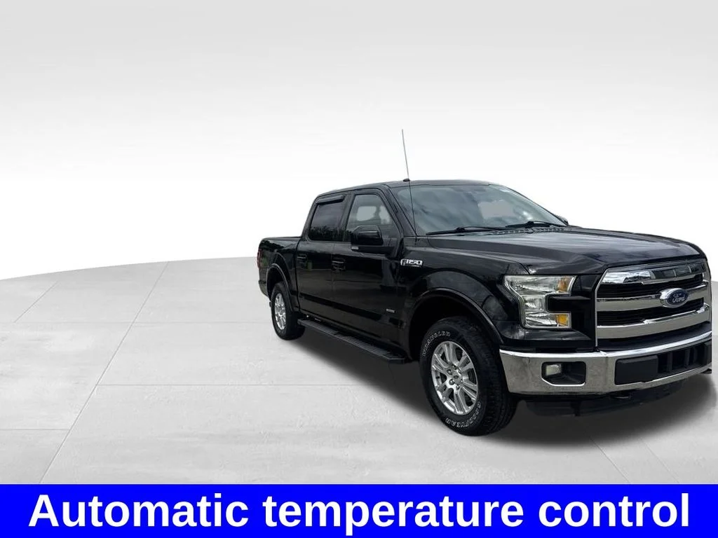 Used 2016 Shadow Black Ford Lariat image 5