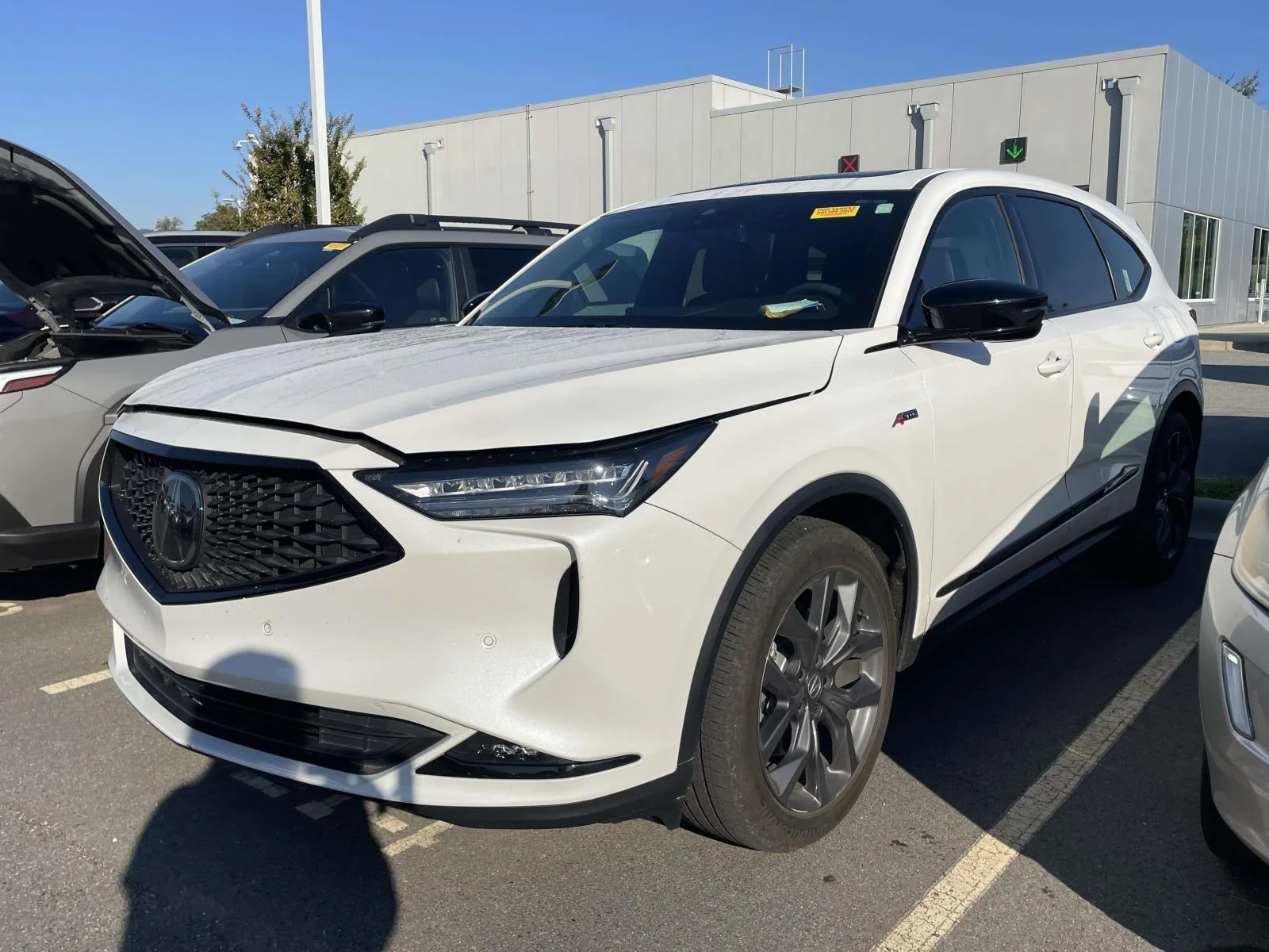 Used 2022 Platinum White Pearl Acura w/A-Spec Package image 2